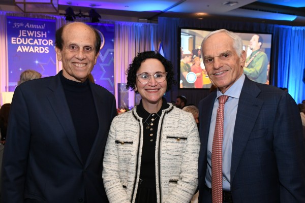 35th awards luncheon richard sandler miriam heller mike milken