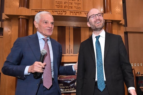 jea 2026 rabbi mordechai mckenney richard sandler walking up