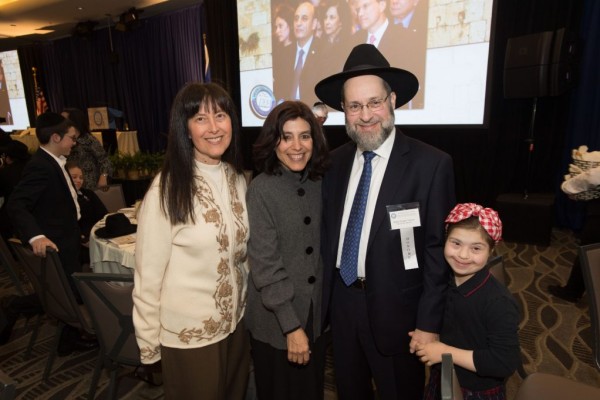 2016 27th Luncheon joni milken trainer and family