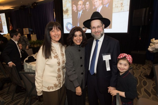 2016 27th Luncheon joni milken trainer and family