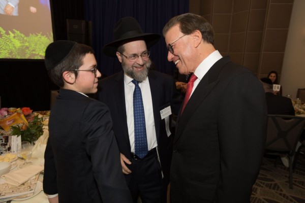 2016 27th Luncheon lowell milken chaim trainer