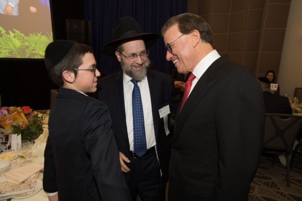 2016 27th Luncheon lowell milken chaim trainer