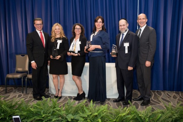 2016 27th Luncheon lowell milken gil graff with recipients