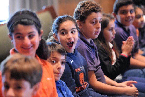2018 Patty Tanner Notification students excited