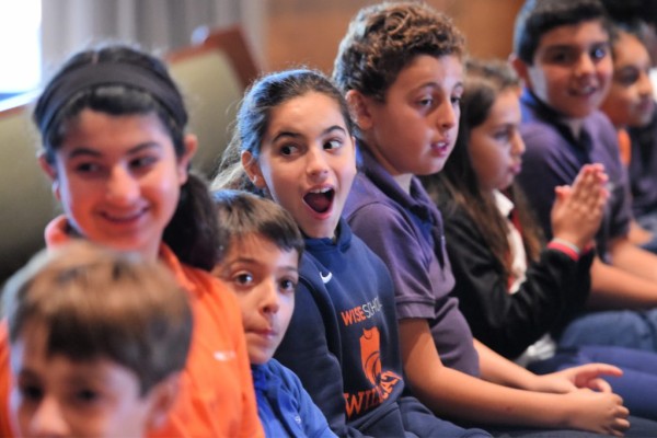 2018 Patty Tanner Notification students excited