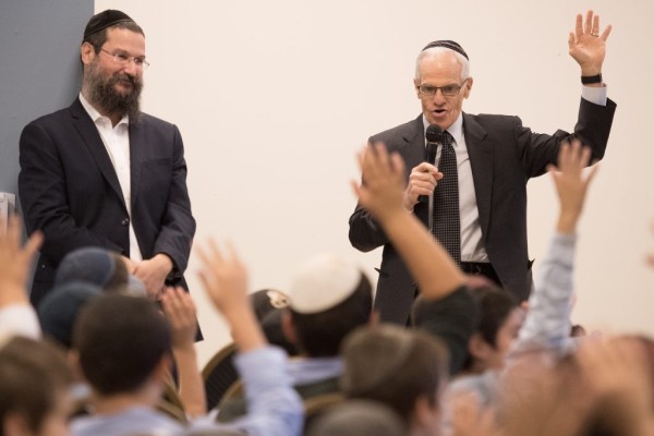 2017 Yehudis Blauner Notification Richard Sandler quizzes students